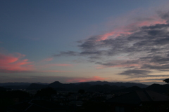 P1080767　ある日の夕空