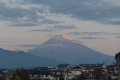 P1190055　11月10日 今朝の富士山