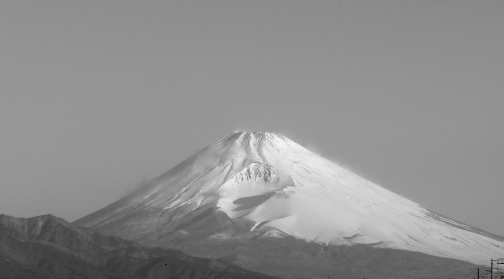 P1140256　3月24日 今朝の富士山