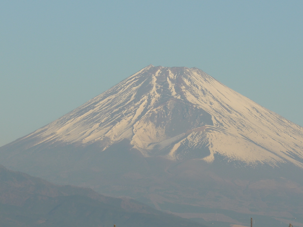 12月04日　朝の富士山