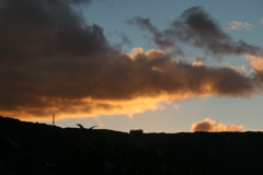 P1023201　朝焼け雲