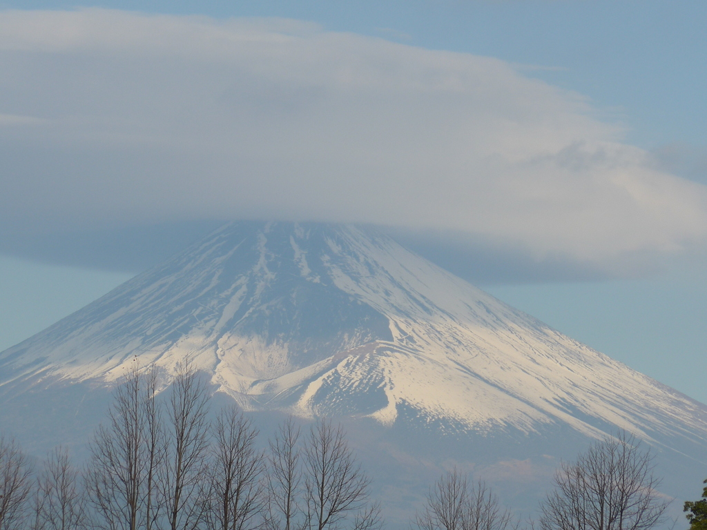 12月03日　朝の富士山