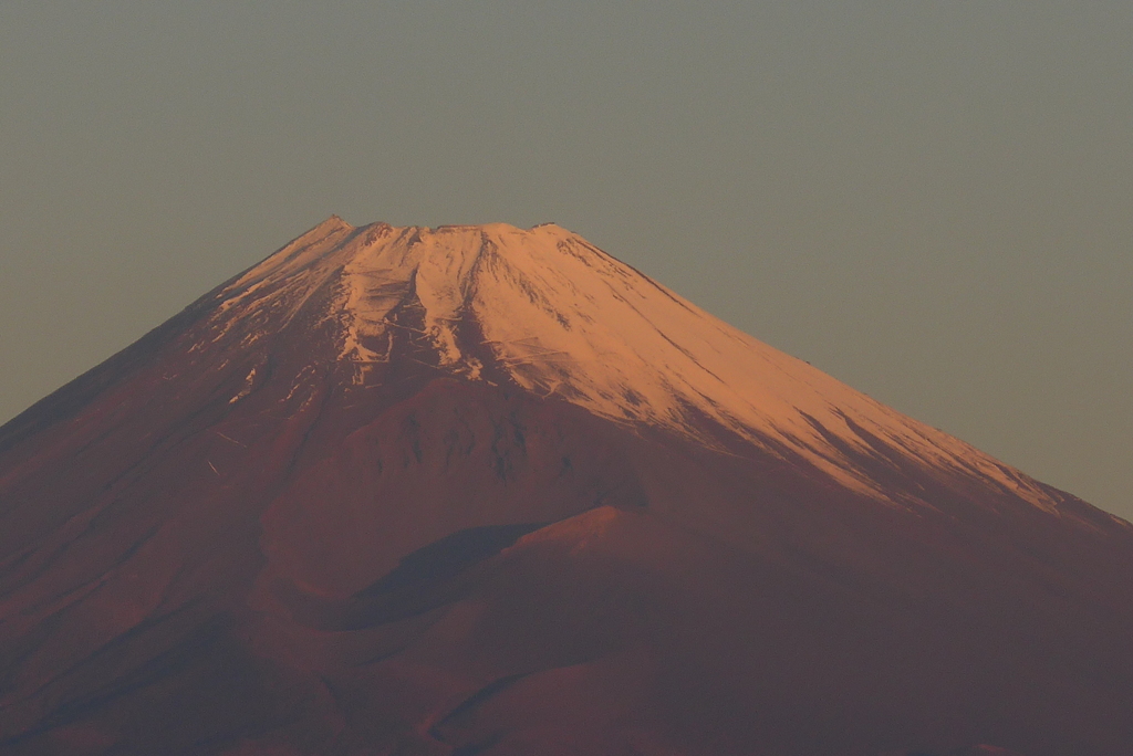 P1280837　11月30日 今朝の富士山