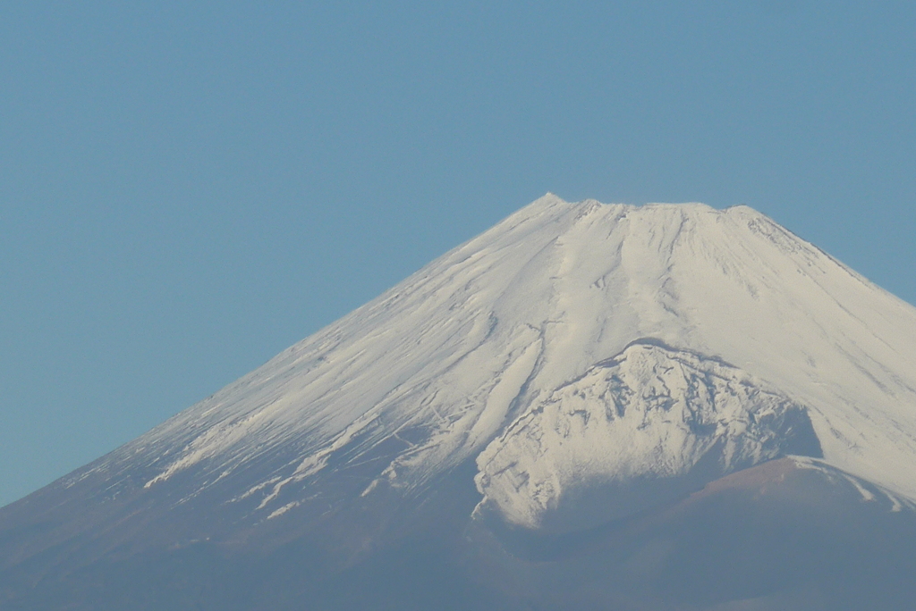 P1390423　1月14日 今朝の富士山