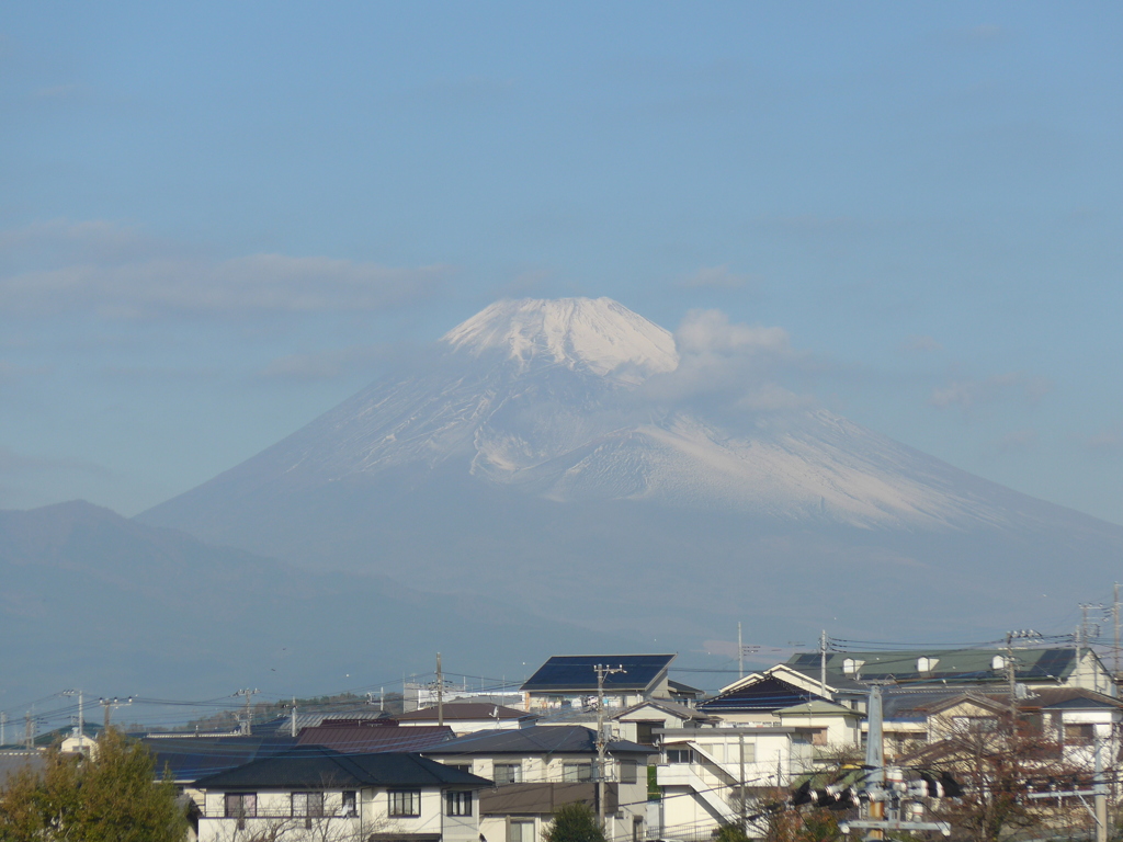P1120706　11月21日 今朝の富士山