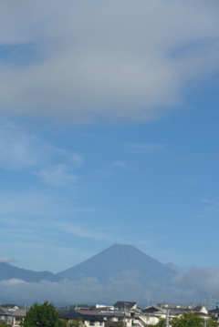 P1240516　9月4日 今朝の富士山