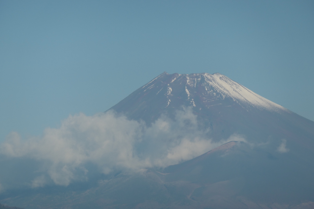 P1000135　11月10日 今朝の富士山
