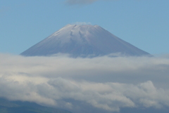 P1280637　10月18日 今朝の富士山