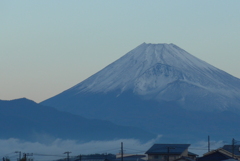 P1190079　11月11日 今朝の富士山