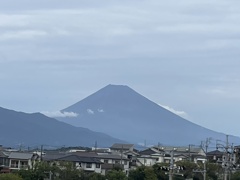 IMG_0258　10月3日 今朝の富士山