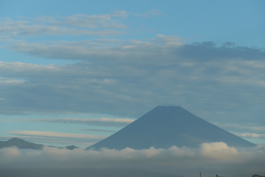 P1180201　9月24日 今朝の富士山