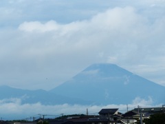 P1100608　7月8日 朝の富士山