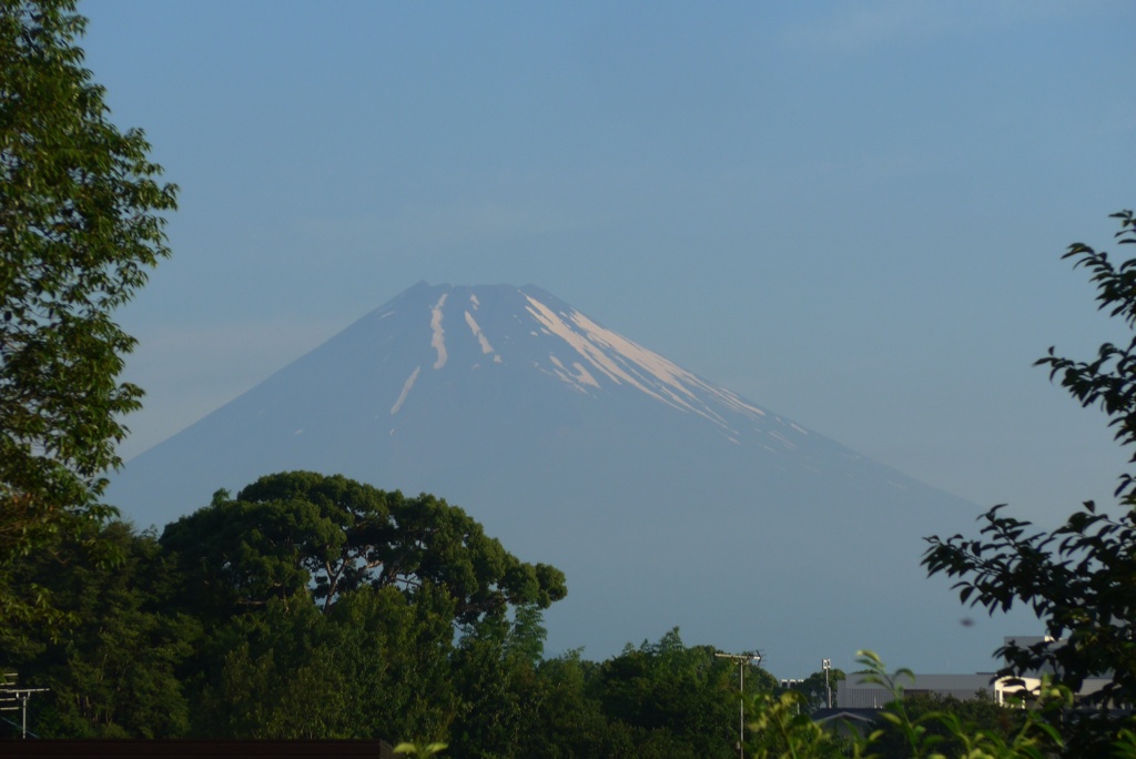 P1230689　6月17日 今朝の富士山