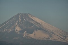 P1000595 (2)　1月14日 今朝の富士山