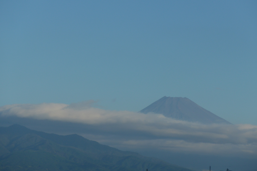P1180073　9月14日 今朝の富士山