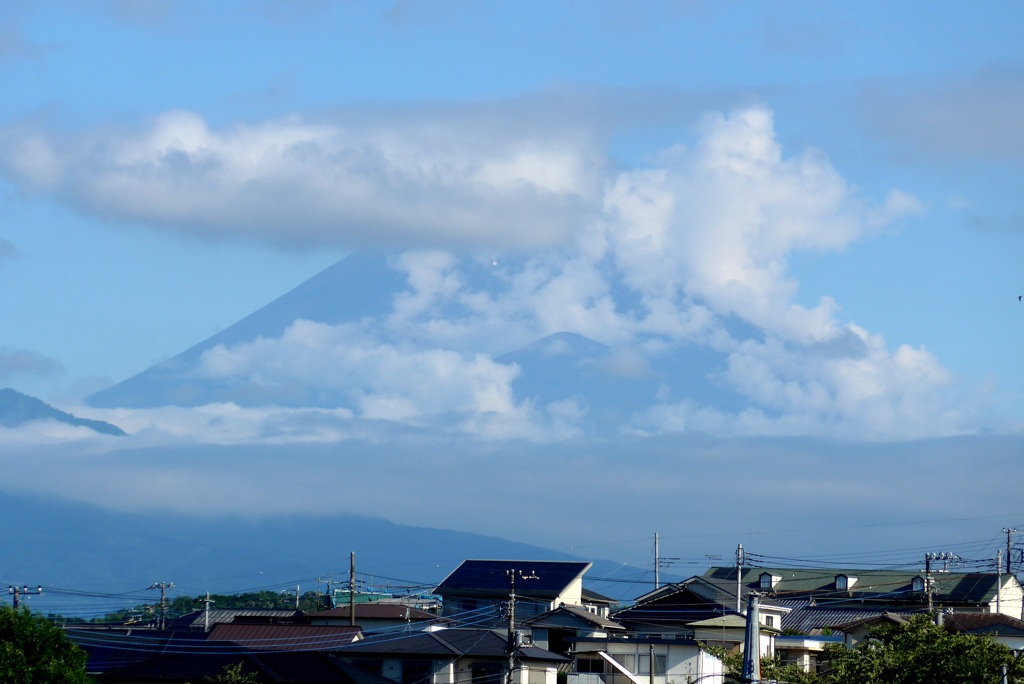 P1170024　7月10日 今朝の富士山