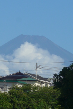 P1330975　8月12日 今朝の富士山