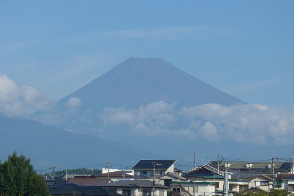 P1310235　9月5日 今朝の富士山