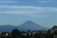 P1080667　8月8日 今朝の富士山