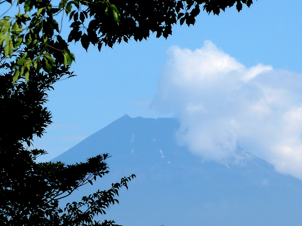 P1170004　7月10日 今朝の富士山