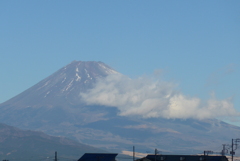 P1250793　1月8日 今朝の富士山