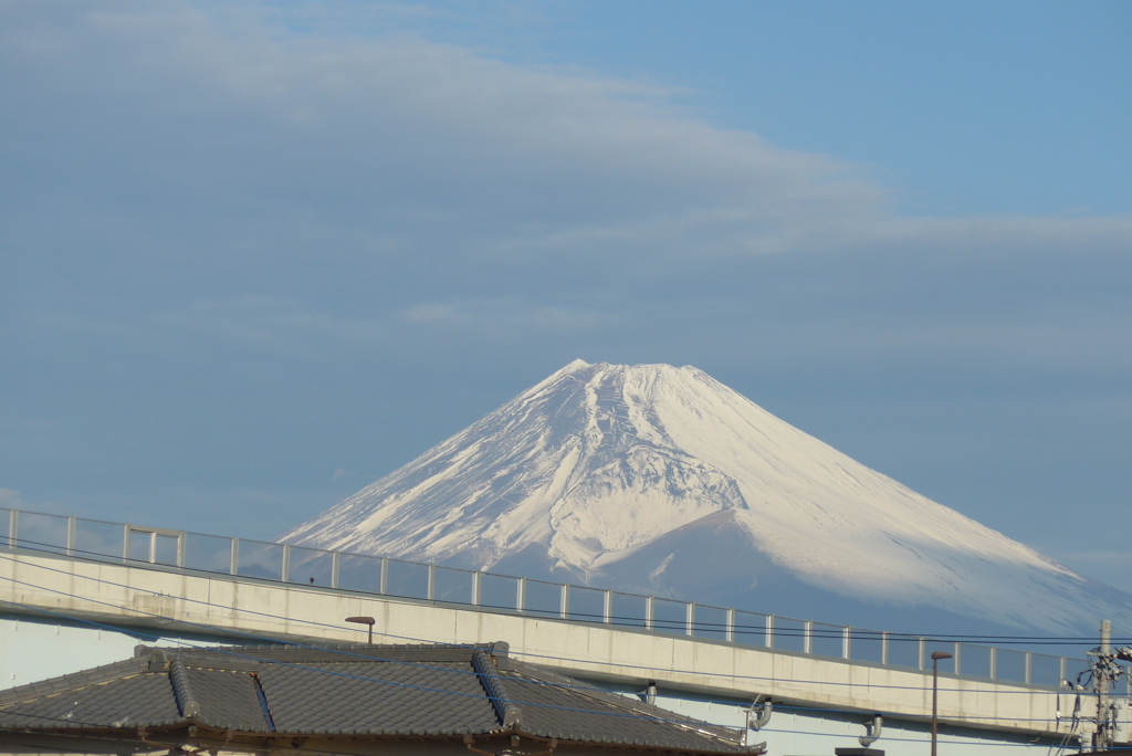 P1130283　1月10日 今朝の富士山