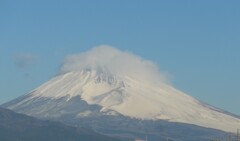 P1290074 (2)　1月14日 今朝の富士山