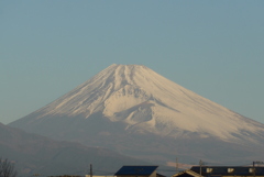 P1340769　1月6日 今朝の富士山