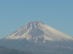 12月14日　朝の富士山