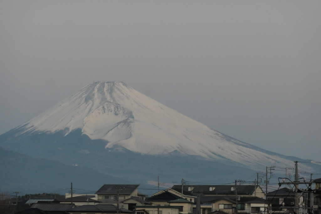 P1069740　1月13日 今朝の富士山