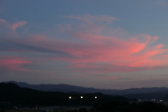 P1080766　ある日の夕空