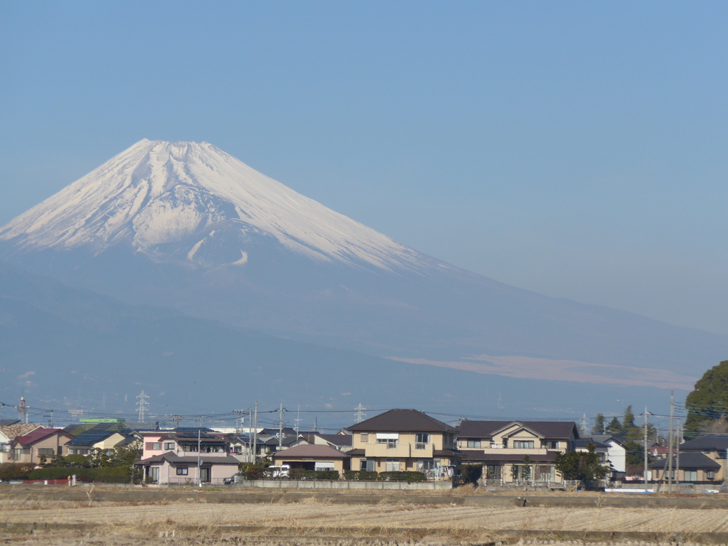 P1060918　１月16日 今日の富士山