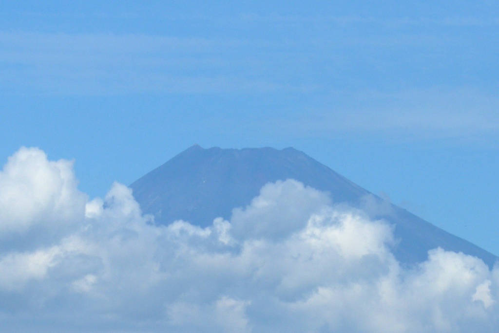 P1310150 (3)　8月19日 今朝の富士山