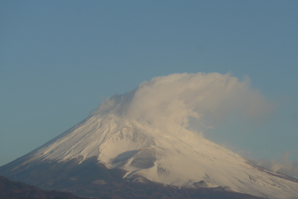 P1370390　2月13日 今朝の富士山