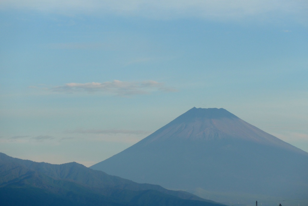 P1180304　9月30日 今朝の富士山