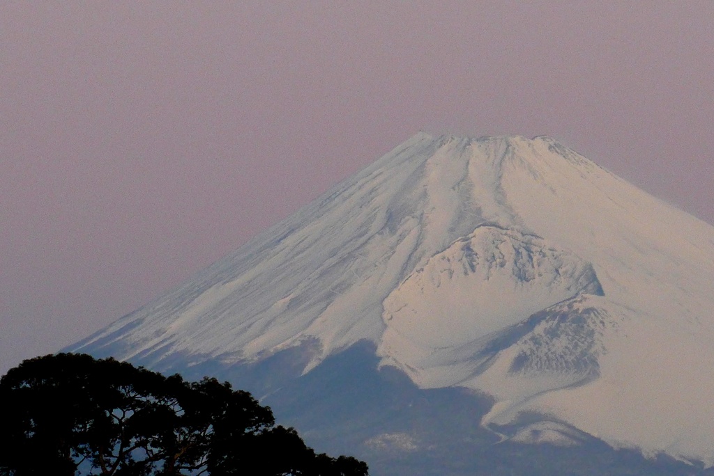 P1190788　1月20日 今朝の富士山（6時51分）