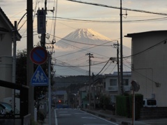 P1180879　11月3日 今朝の富士山