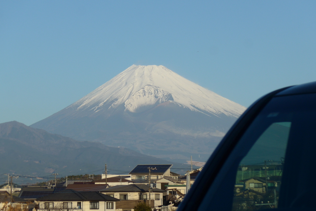 P1390404　1月12日 今朝の富士山