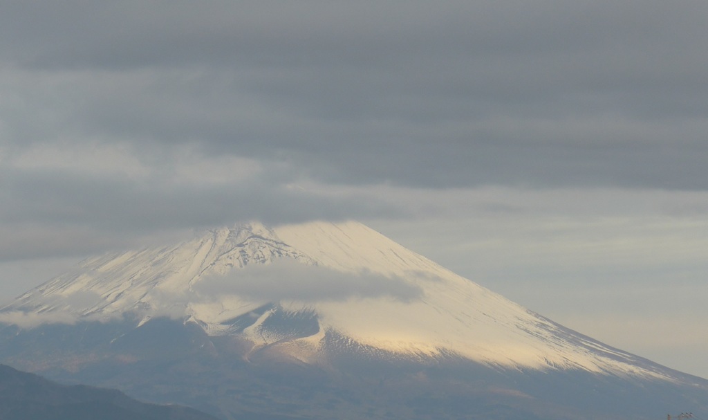 P1130184　平成30年12月31日 朝の富士山