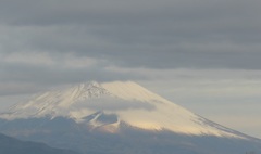 P1130184　平成30年12月31日 朝の富士山