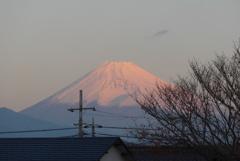 P1190493　12月20日 今朝の富士山