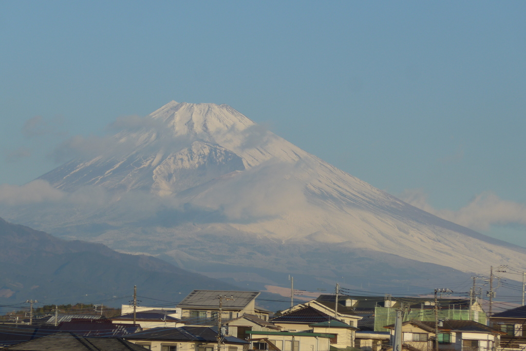 P1390474　1月29日 今朝の富士山