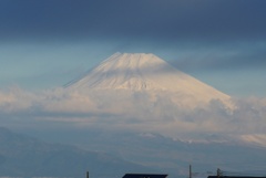 P1200416　2月22日 今朝の富士山