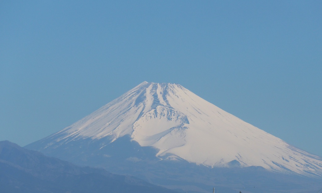 P1140759　4月18日 今朝の富士山