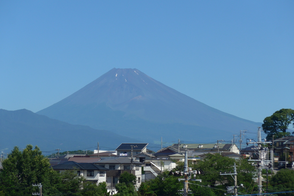 P1280039　7月17日 今朝の富士山