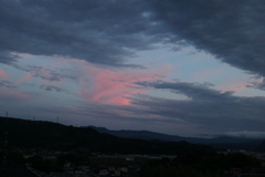 P1080253　夕焼雲