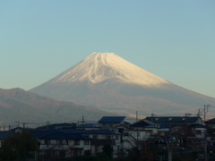 P1120775　11月23日 今朝の富士山