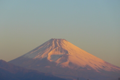 P1070442 　３月３日 今朝の富士山