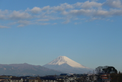 P1130327　1月14日 今朝の富士山