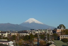 P1390422　1月14日 今朝の富士山